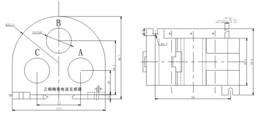 Current transformer used for protecting motor-TR2199B
